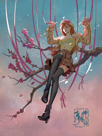 《第七次心动》恋爱漫画封面